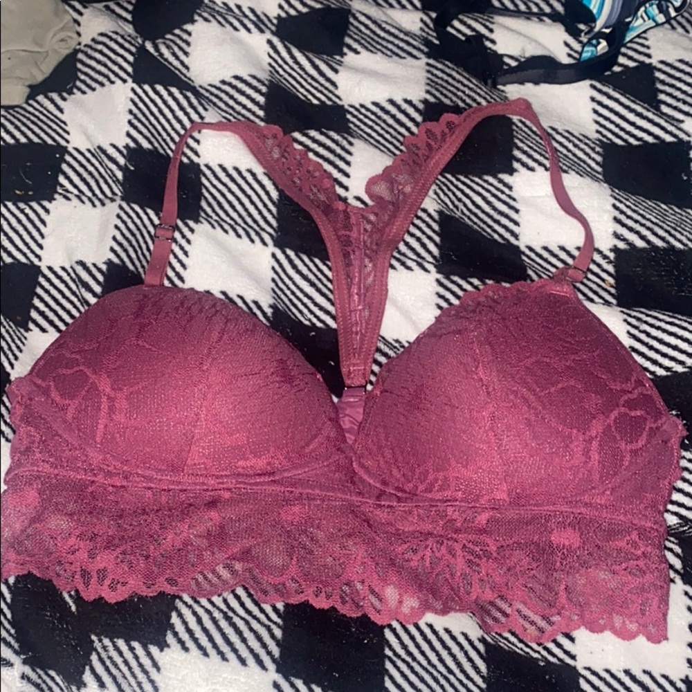 lace PINK bralette